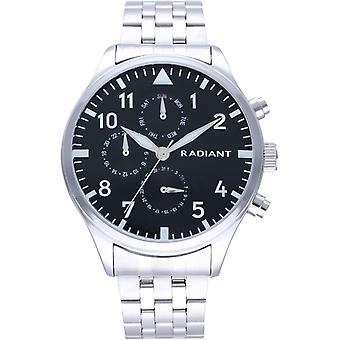 Radiant caïman Montre Homme Analogique Quartz avec Bracelet en Acier Inoxydable RA612701