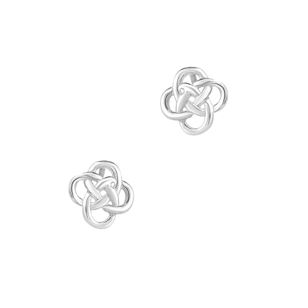 Celtic Eternity Knotwork Stud Pair Of Earrings