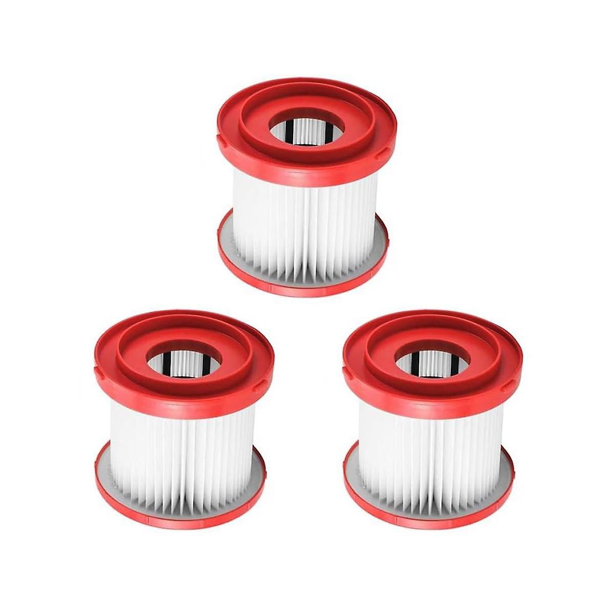 3Pack 49-90-1900 Hepa Filters for Vacs (0880-20, 0970-20) and M12 Vacs