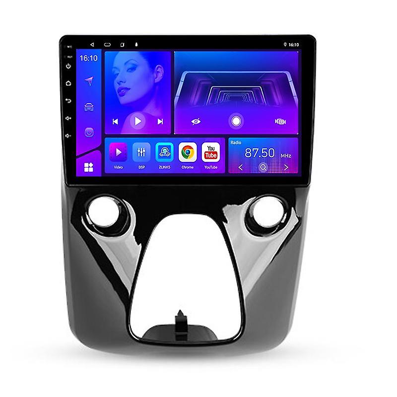 Android Car Radio For Peugeot 108 For Toyota Aygo B40 2014 - 2021 Multimedia Video Player Navigaion