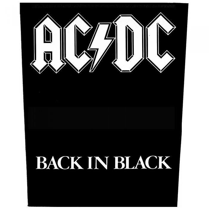 AC/DC de volta em patch preto