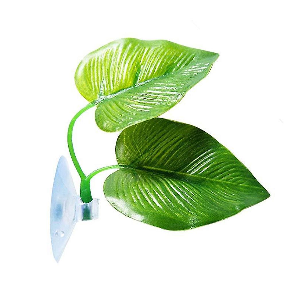 5 x Artificial Plant Leaf Betta Hammock Fish Tank Spawning Rest Bed Aquariums Decor