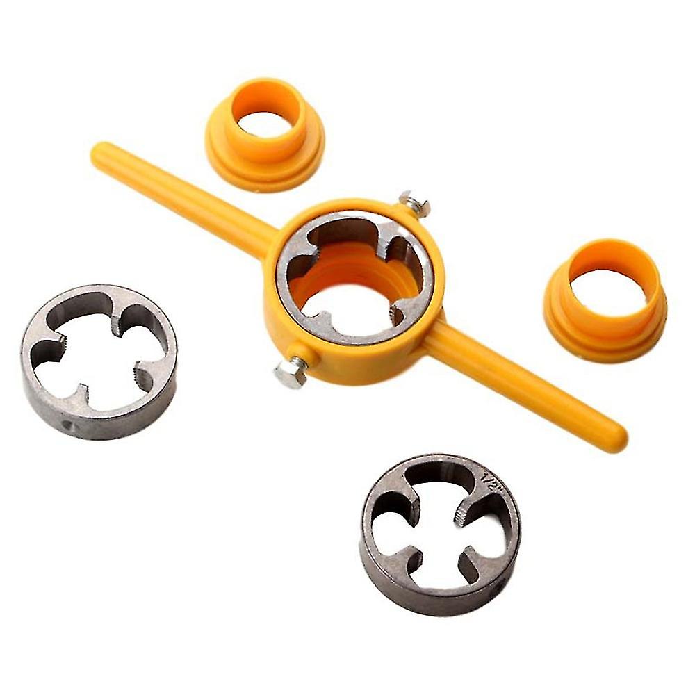Tube Thread Maker Die Pipe Threader Plumbing Tool Wrench Kit