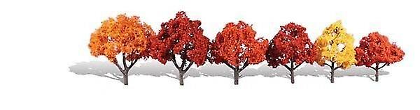 Woodland scenics WTR3541 3in.-5in. Harvest Blaze - Pack of 6 Suitable for several scales Trees Scale model