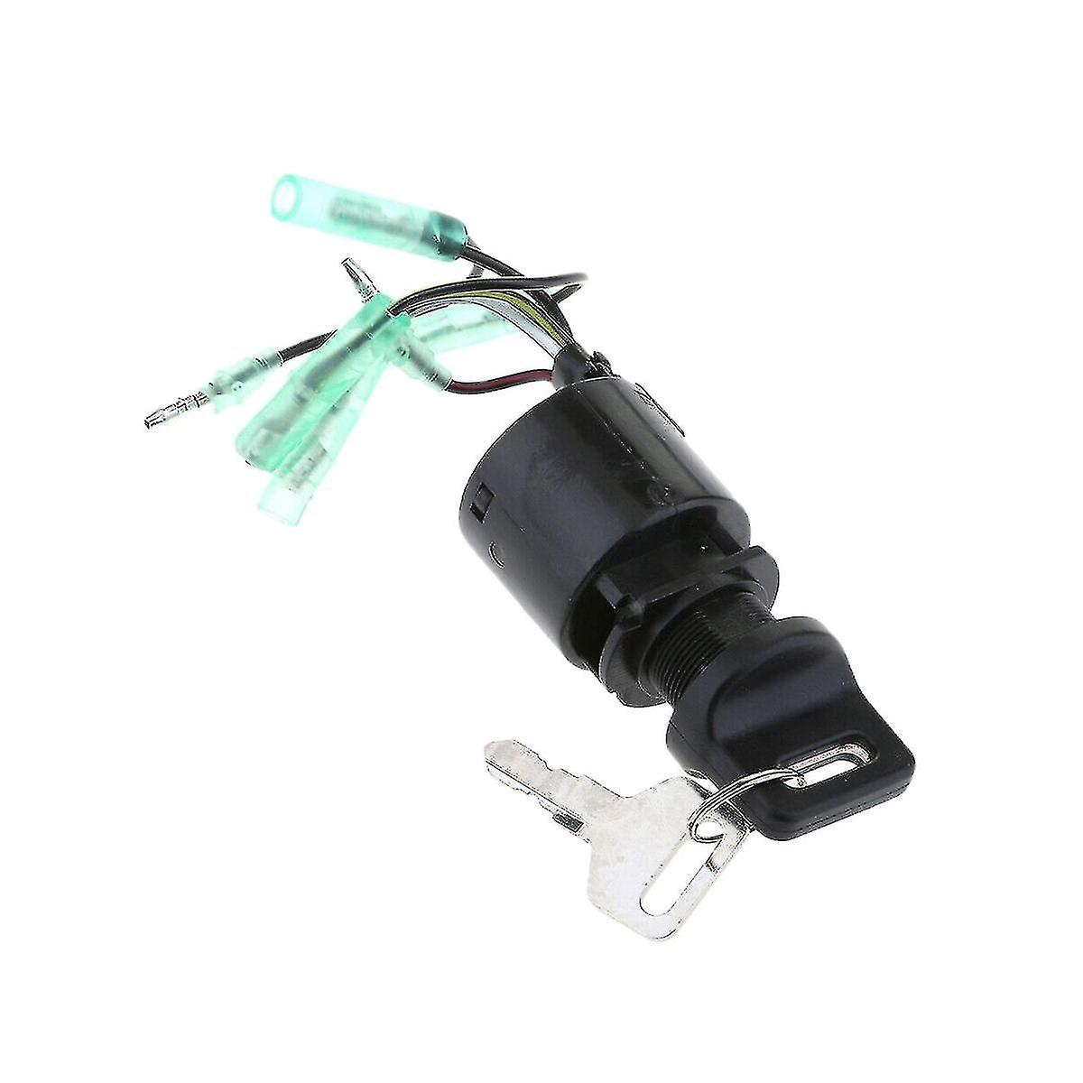 35100-zv5-013 Ignition Switch Assembly With Key Replacement Fit For Outboard