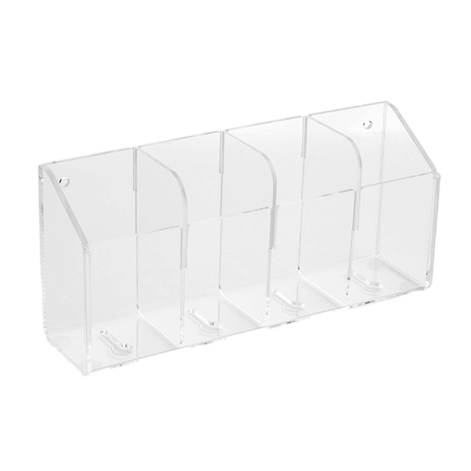 Remote Control Holder Container Phone Storage Rack for Bathroom Table Office