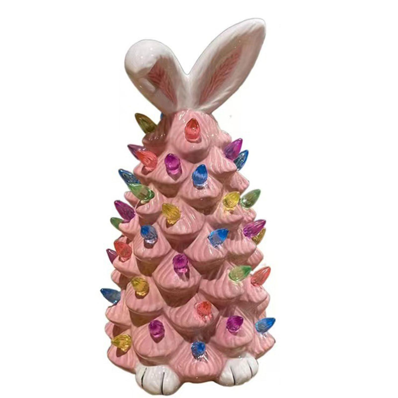 Easter LED Faceless Santa Clauses Ornament Stylish Innovative Desktop Artwares for Closet