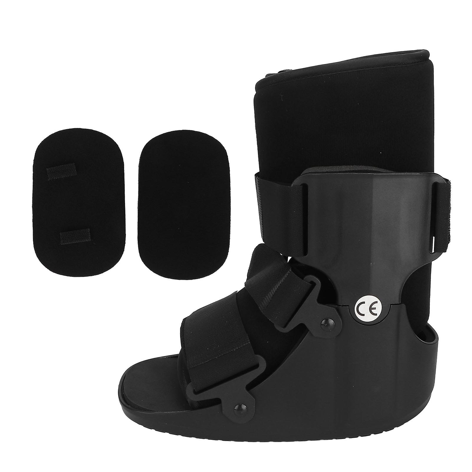 Walking Boot Ultra Light Full Shell Orthopaedic Protection Sprained Ankle Walker for Broken Toe L 44‑47