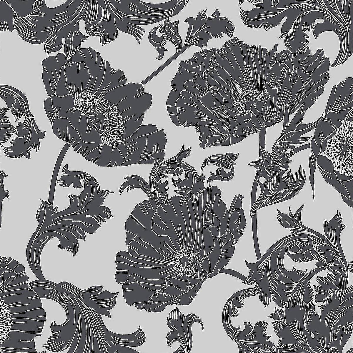 Ekbacka Papaver Floral Wallpaper Galerie