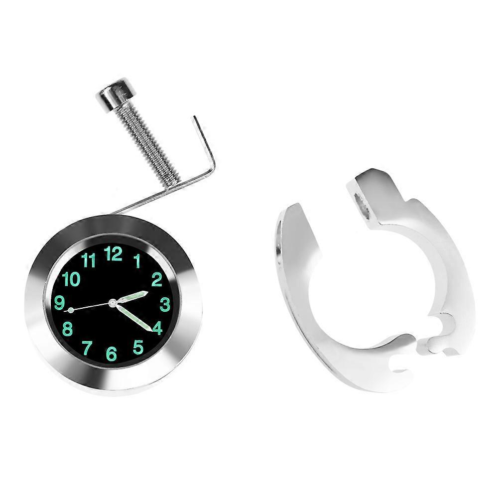 22-25mm Motorcycle Handlebar Clock Waterproof Dial Handlebar Mount General Application