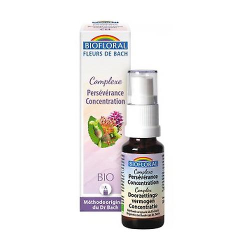 Concentration, Organic Perseverance 20 ml of floral elixir