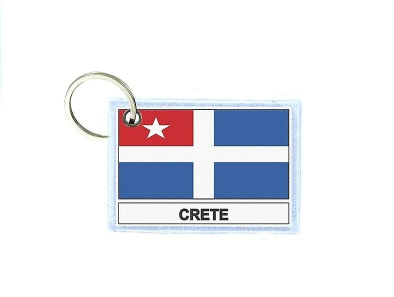 Key key door prints double-sided Greek crete flag