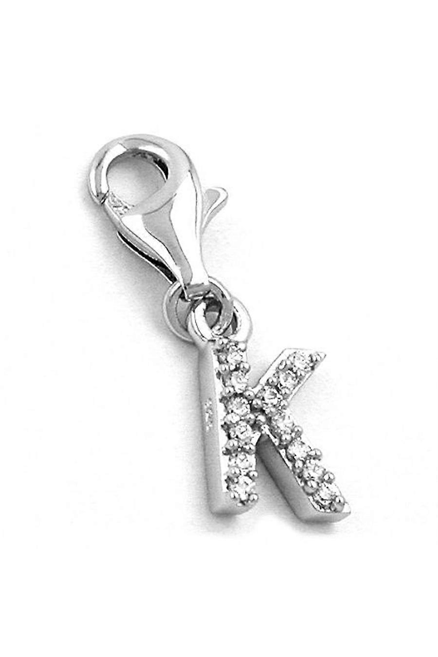 Pendant Charm Letter K Silver 925 - Gl90952