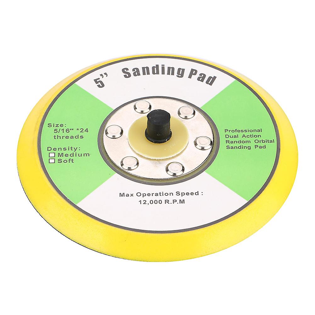 125mm Hook and Loop Sanding Polishing Backing Pad with M8 Thread