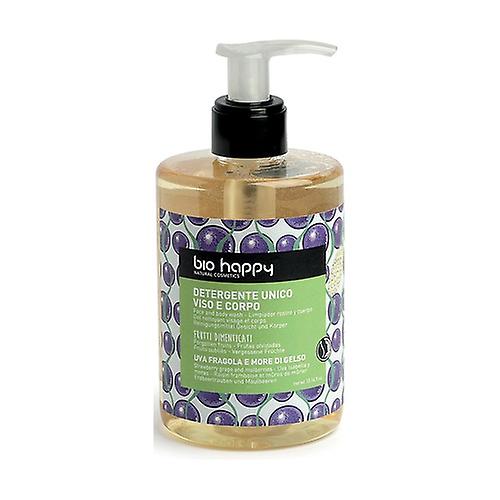 Face and body cleanser, grape, strawberry and mulberry 300 ml