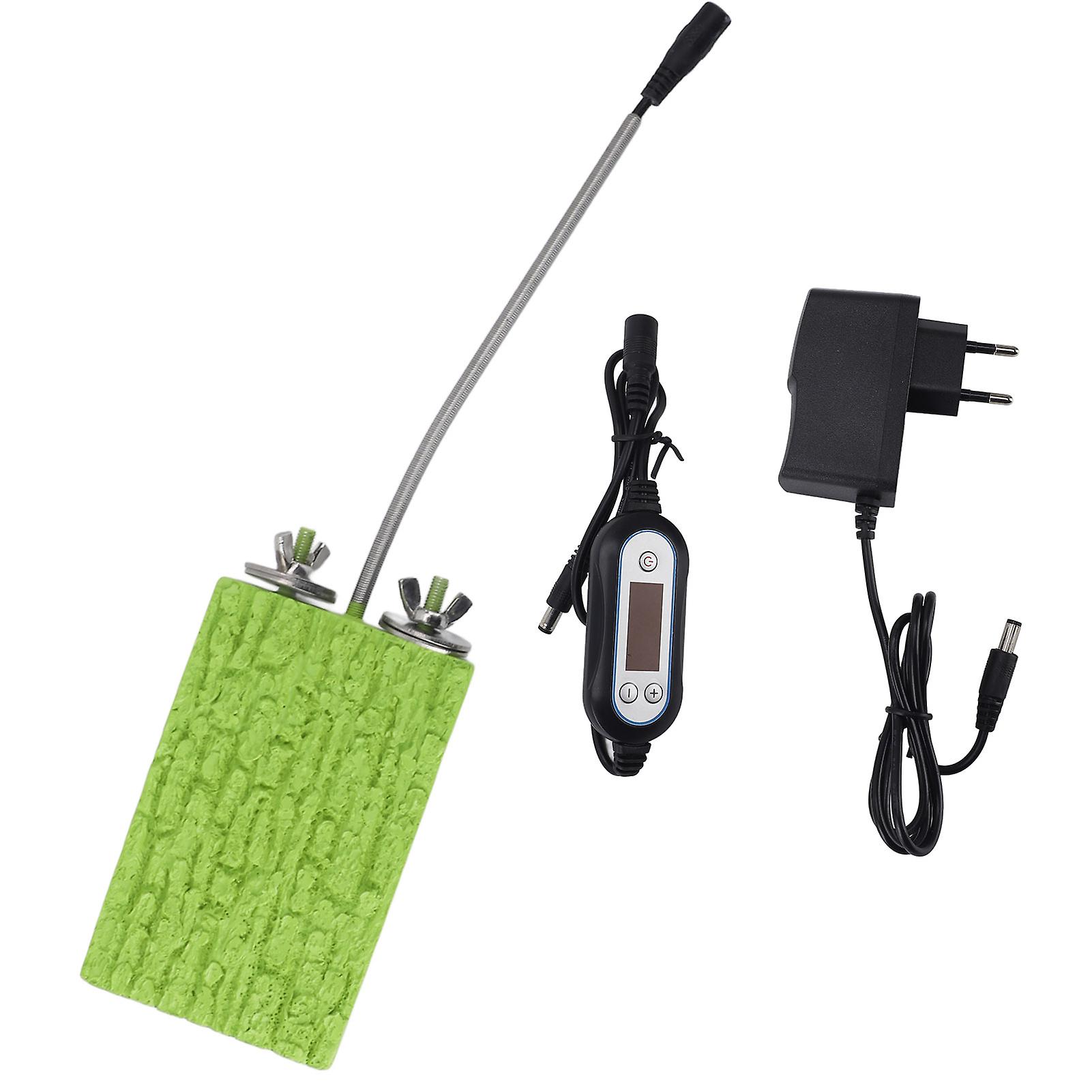 Heating Bird Stand Board Constant Temperature Perch Platform Warmer for Parrot Squirrel Hamster 110220V EU Plug