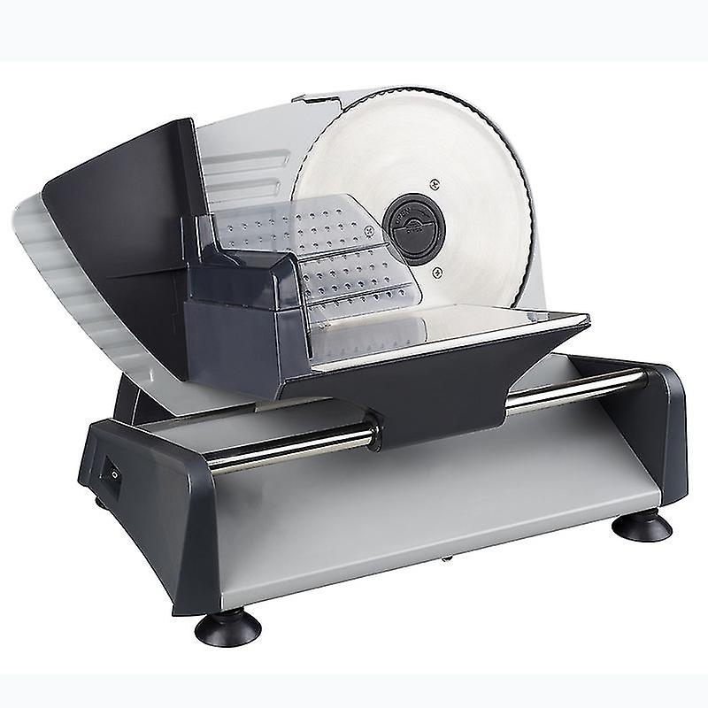 Meat Slicer, Electric Deli Food Slicer with Removable Stainless Steel Blades, Adjustable Thickness M