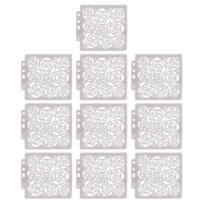 10pcs Drawing Stencils