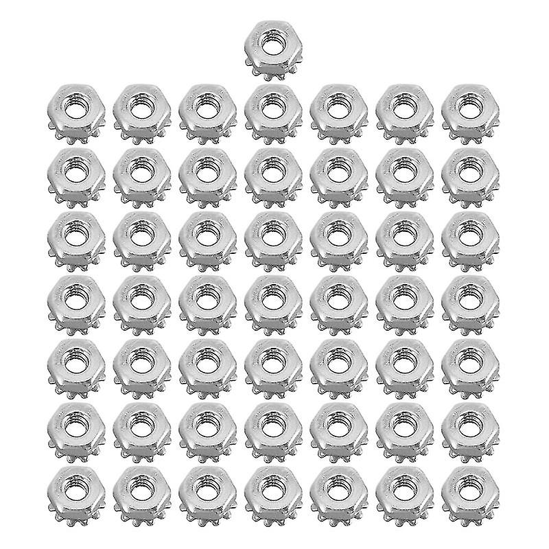 50pcs Hex Nuts