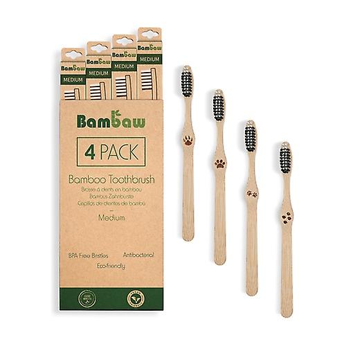 Medium toothbrush 4 units