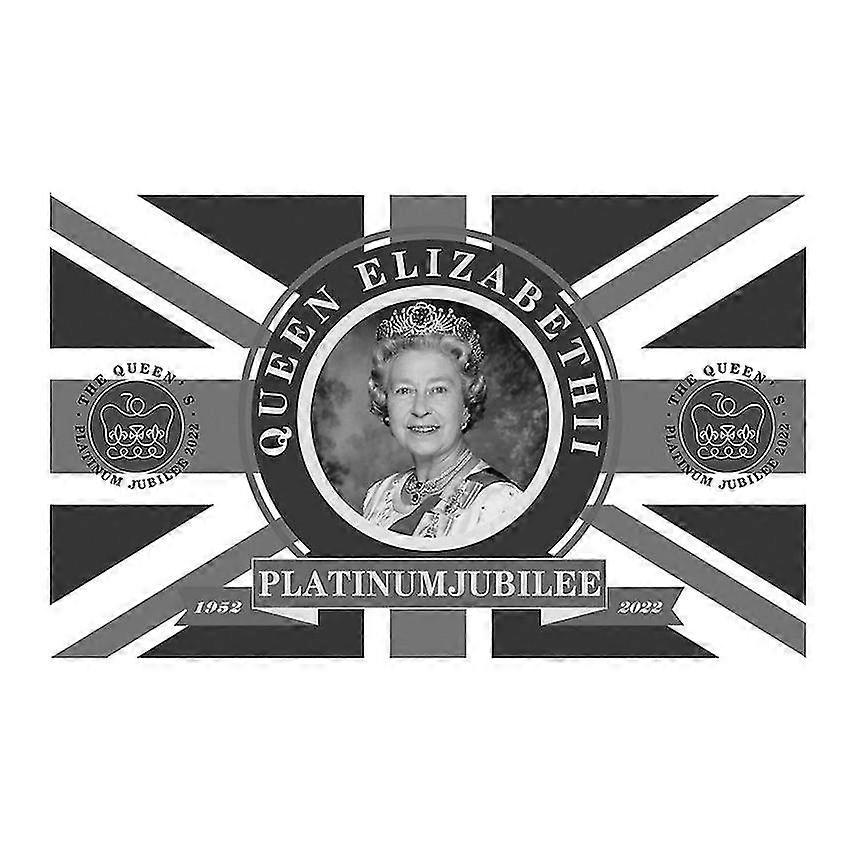 Βασίλισσα Πλατινένιο Ιωβηλαίο Ένωση Jack Σημαίες 5x3ft Ηνωμένο Βασίλειο Κόμμα Decors