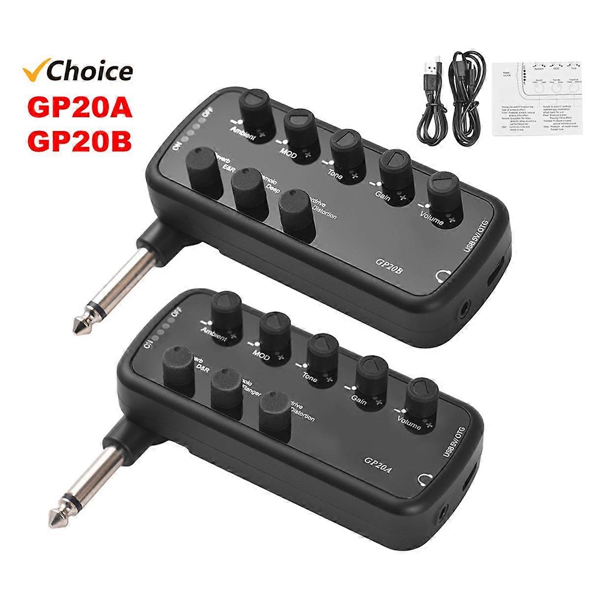Wzmacniacz basowy Efekty basowe Przenośny wzmacniacz słuchawkowy Plug and Play dla elektrycznego basu Musical In