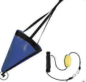 18InchKayak Canoe Boat Float Marine PVC Sea Anchor Drift Anchor Drogue Drifting Brake Rowing with 30ft Retrieving Tow Throw Line