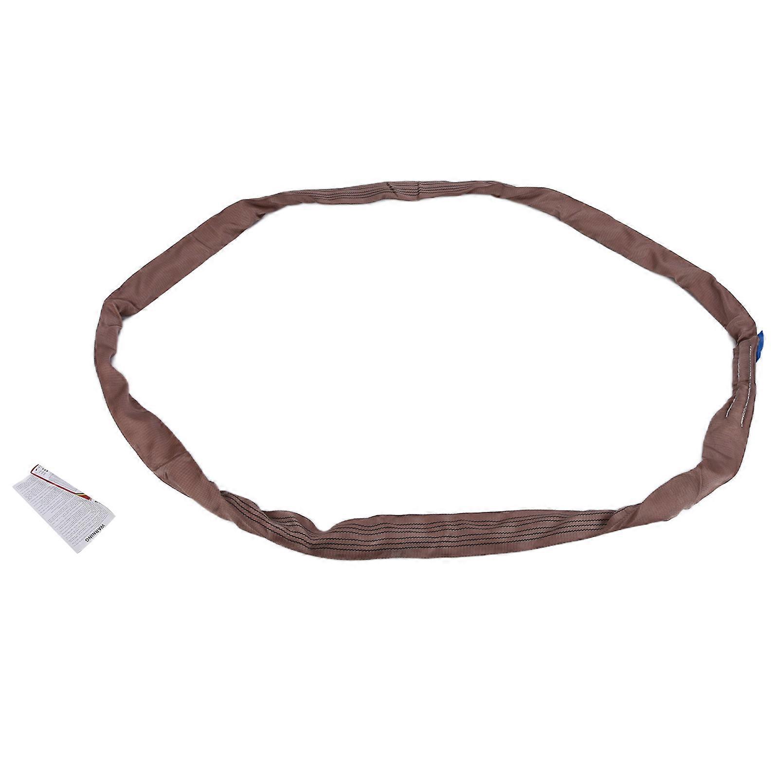 6t Endless Lifting Sling Pes Round Soft Webbing Straps Crane Rigging Accessories Wide 85mm3 Meters