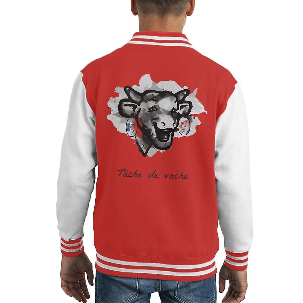 The Laughing Cow Tache De Vache Kid's Varsity Jacket