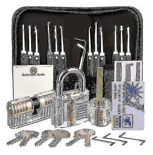 30pcs Lock Picking Kit Tools Unlocking Set Lock Picks -gt