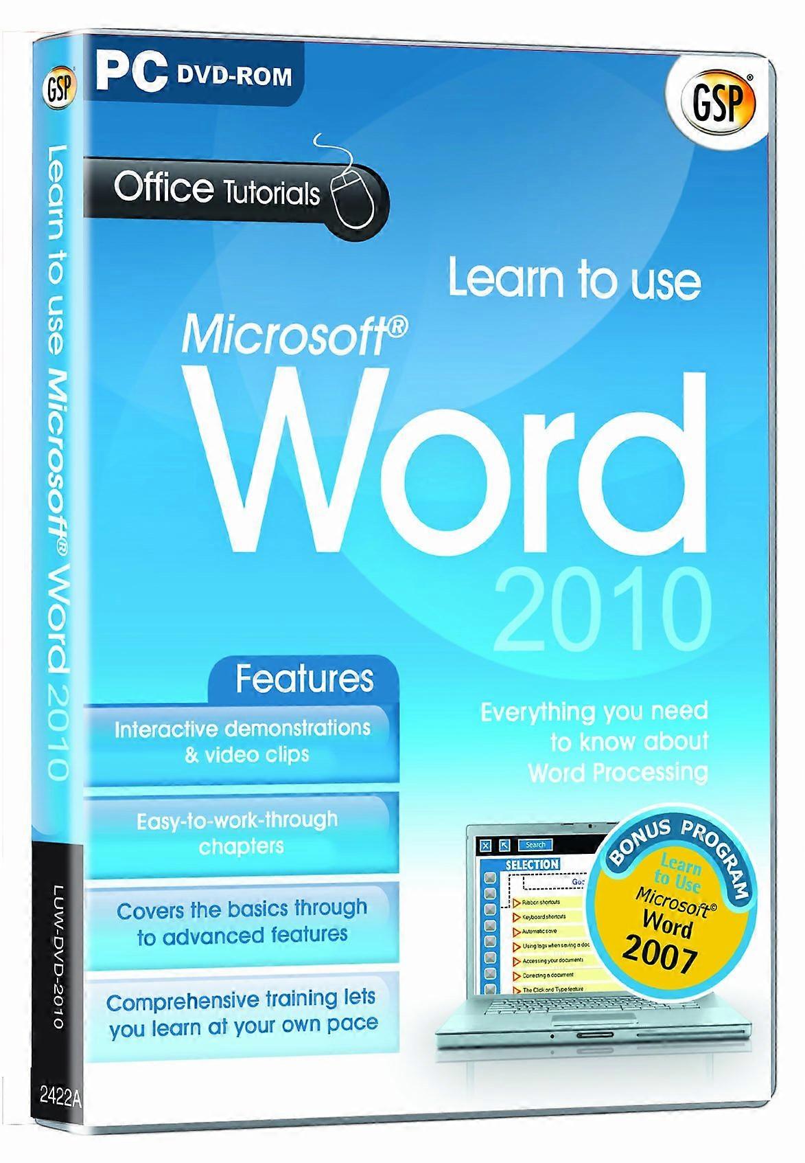 Learn to Use Word 2010 (PC) - New & Sealed