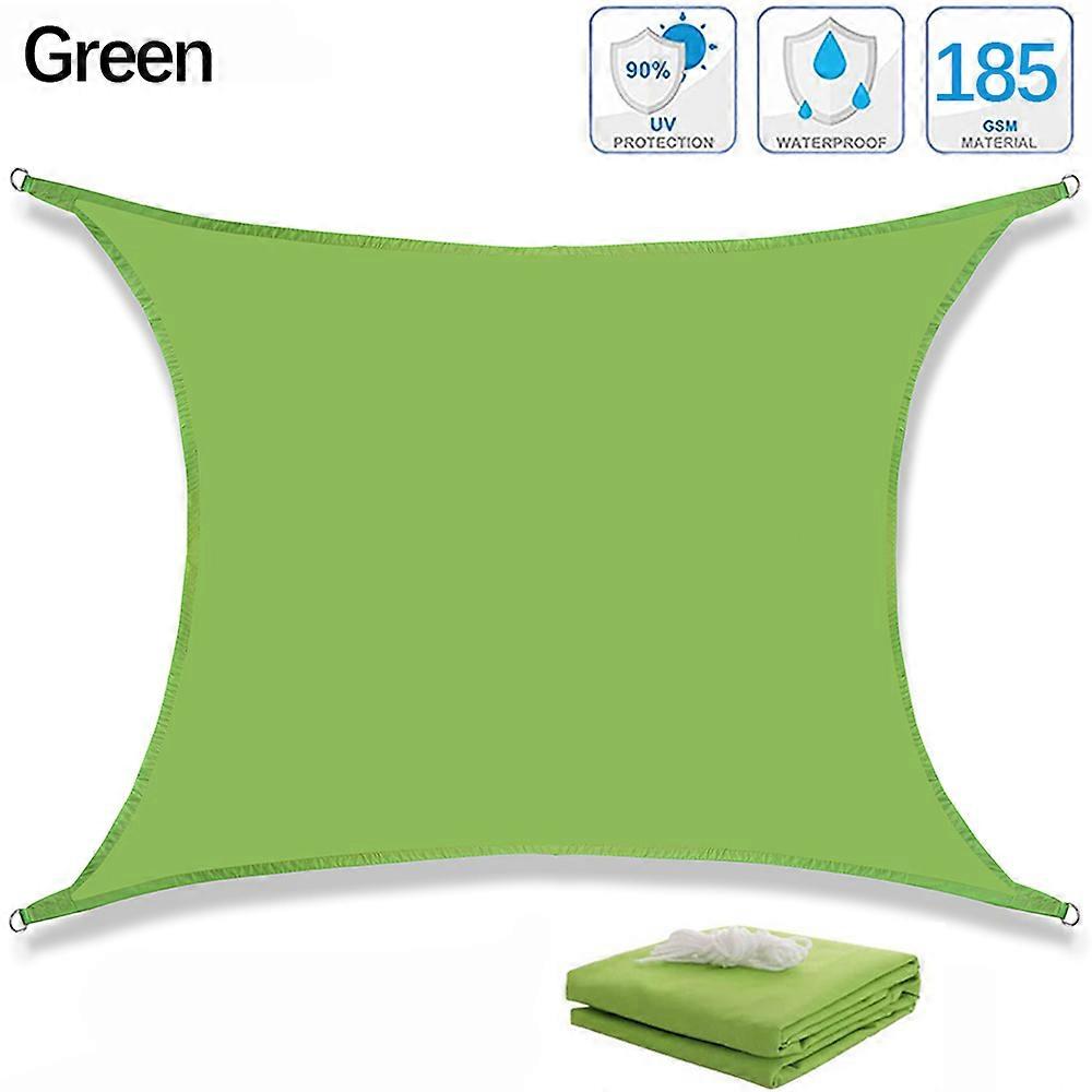 300Dポリエステル防水UV耐性シェードセイル屋外日よけサンシャインキャノピー