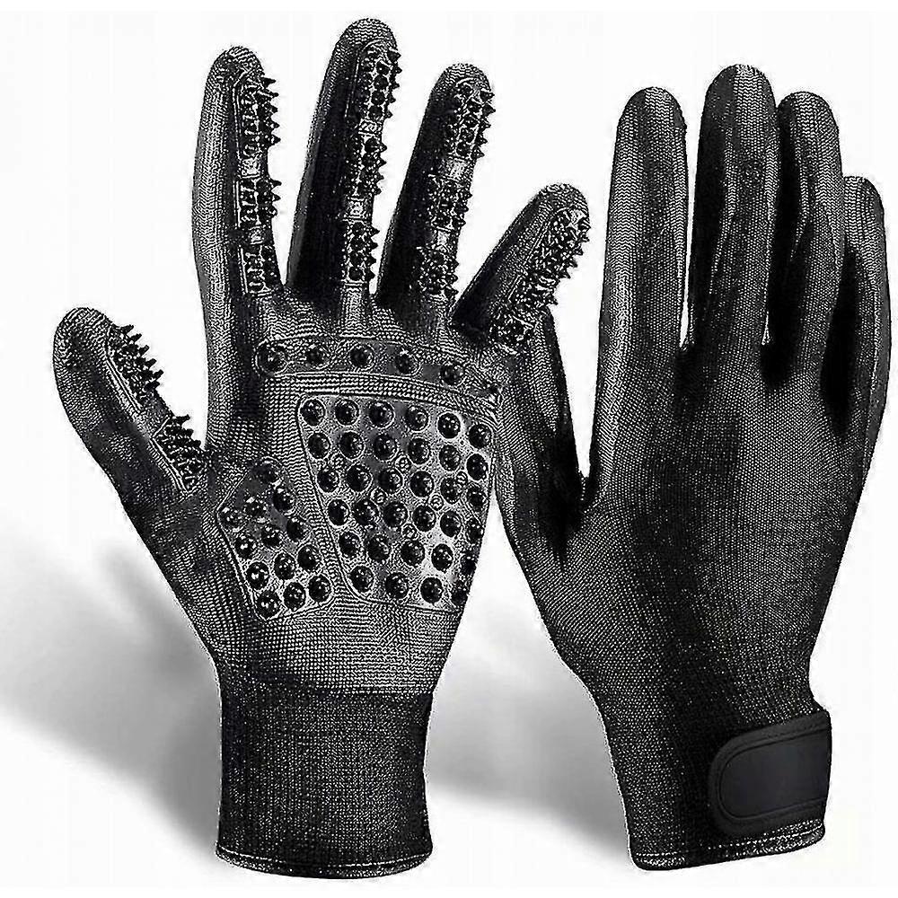 rolls hands bathroom mount grooming glove gloves