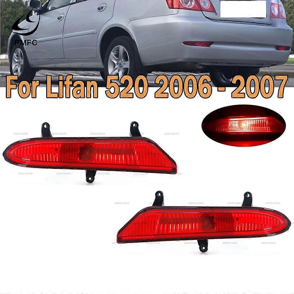 Car Rear Bumper Fog Light For Lifan 520 2006-2007 Tail Lamp Reflector Light Stop Lamp Brake Lamp Light Tail Light Assembly