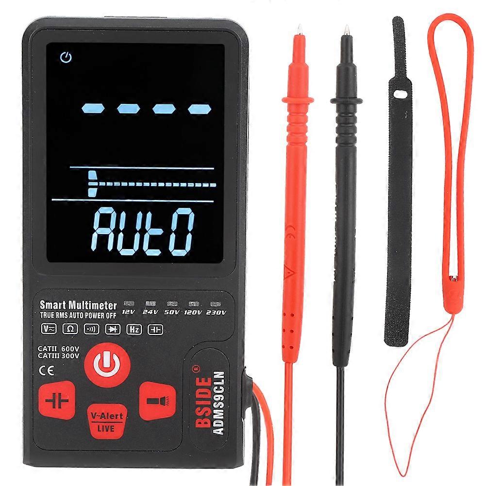 Intelligent LCD Dual Mode Automatic Digital Voltage Detection Meter Multimeter Tester 9999 Counts YEMAA