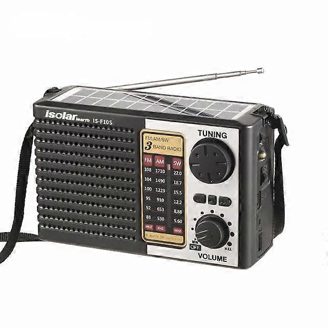 Solar Charging Emergency Radio Multi Band High Sensitivity Radio Wireless Bluetooth Speaker Supports FM / AM / SW Radio