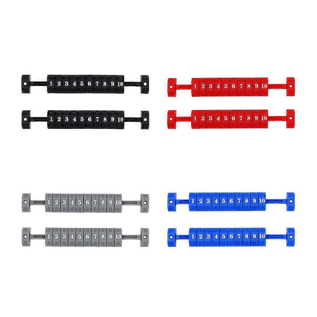 2 Pieces Universal Foosball Counter Scoring Units Table Soccer Scoreboard Score Keepers Standard Tables Parts Replacement