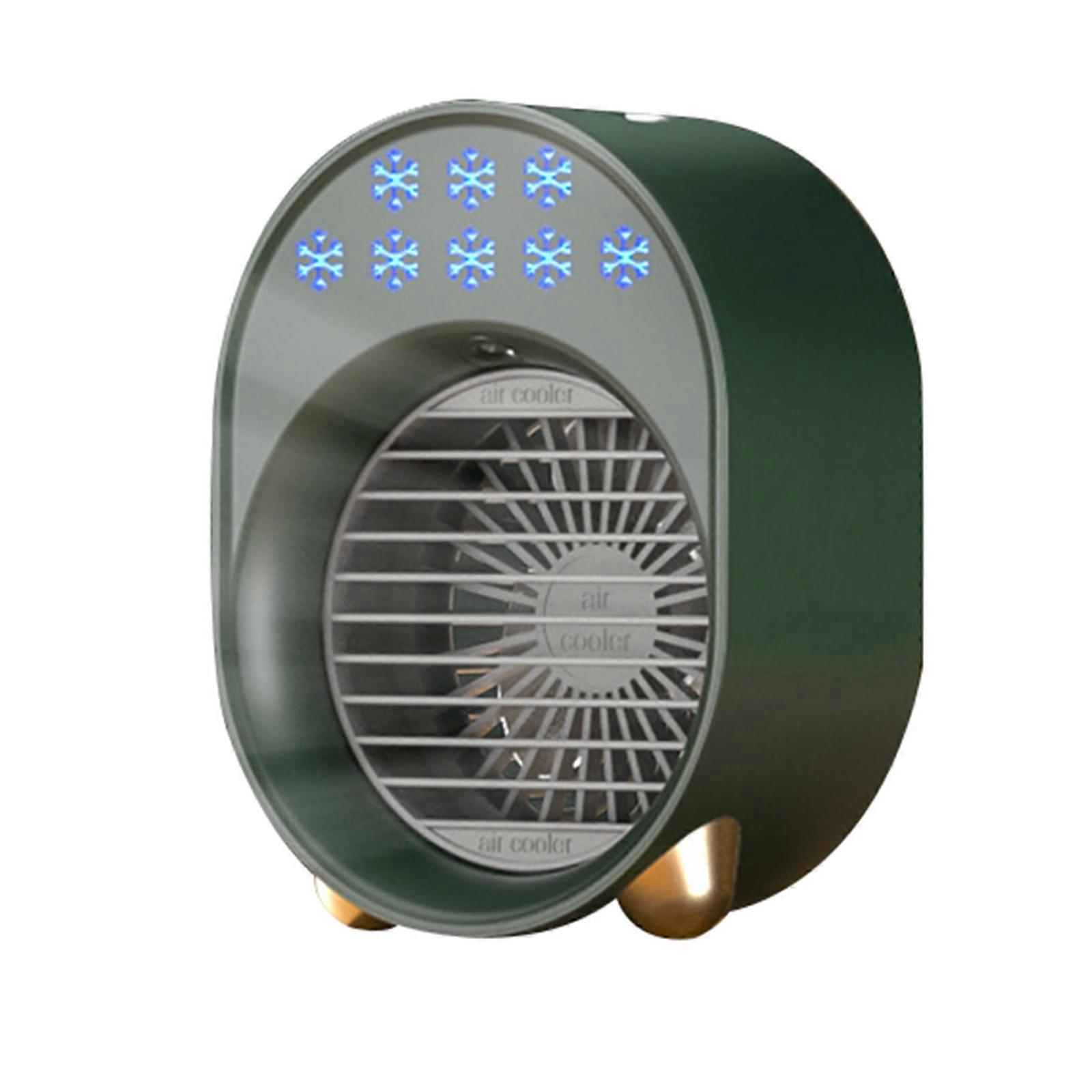 Portable Air Cooler Rechargeable Strong Evaporative Cordless Air Conditioner Fan With 3 Speeds for
