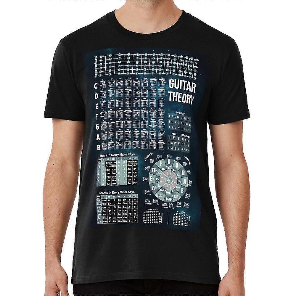 Gitarr vintage retro t-shirt