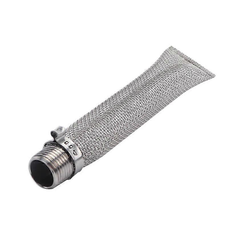 100 x Stainless Steel 304 Bazooka Screen Mash Tun Filter 1/2 MPT Thread Kettle Tube For Home Brew 6''/ 12'' For Choose