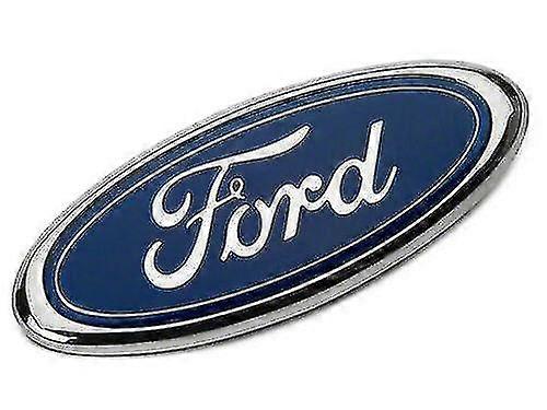 Blue 9" 3 Pin Ford Oval Grill Badge Emblem For Transit Mk6 Mk7 2006 - 2014