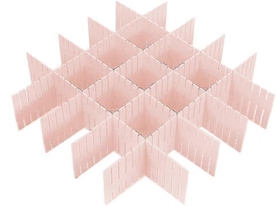 8pcs Plastic Drawer Dividers, Adjustable Drawer Storage Organizer