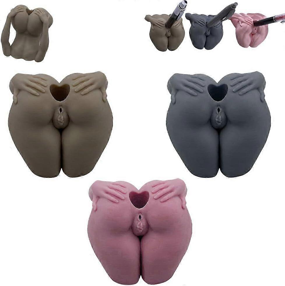 حامل القلم الشرجي حامل القلم الحمار مثير ، الجدة الحمار حامل القلم مكتب الديكور