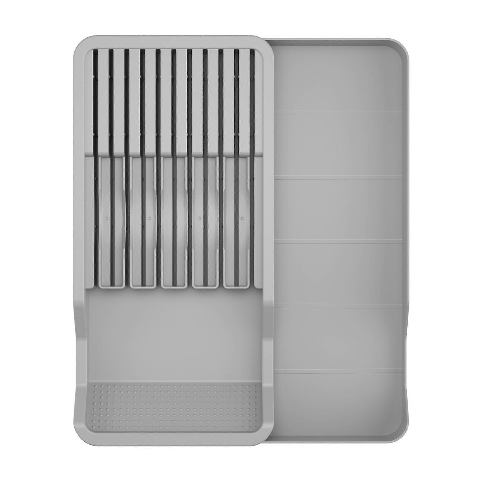 Cutter Organizer Storage Drawer Expandable Kitchen Box for 11 Cutters Whisks Spoons Rolling Pins Versatile Gadget for Home Restaurants