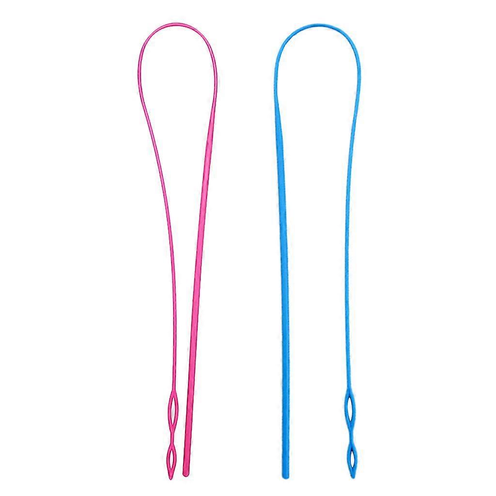 2 Drawstring Cord Elastic Threader Guides Sewing Tools Hand Crafts Accessory