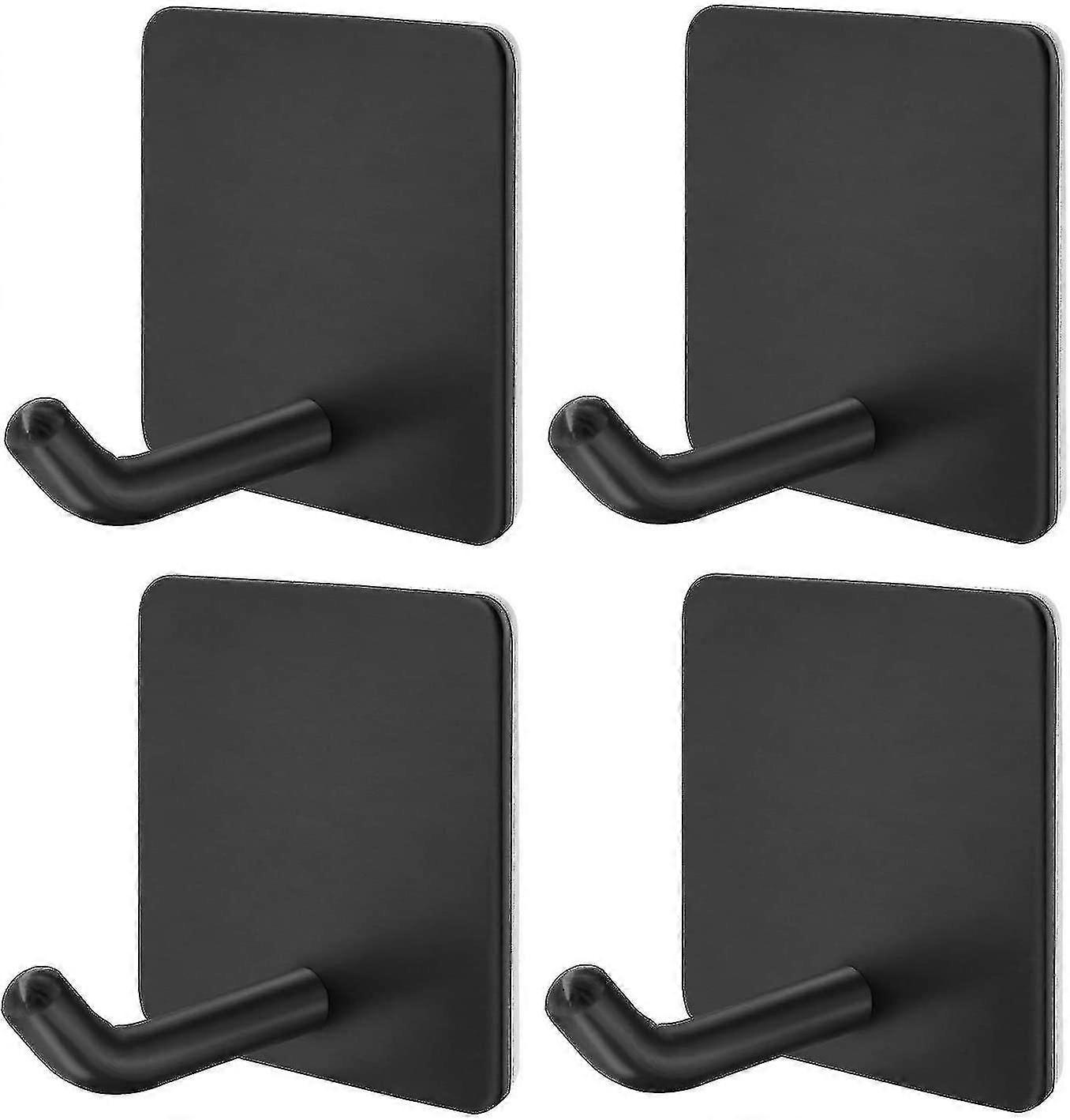 Adhesive Hooks, Self Adhesive Brush Silver Mount Hanger