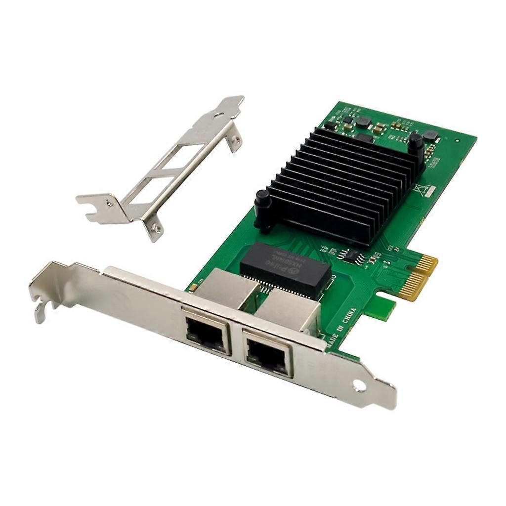 NH82580 2-Port-Netzwerk-Controller-Karte RJ45 1000 Mbit/s PCI-Express x2 Gigabit Ethernet Server-Adapter für Intel NIC Chip