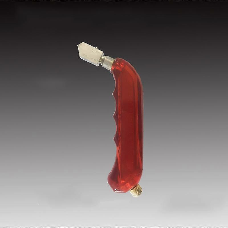 Handheld Plastic Handle Glass Cutter Anti-Slip Roller Glass Cutting Tool New