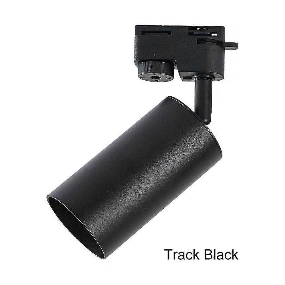 Surface Mounted 360 Rotatable White Black Gold Copper LED Ceiling Track Downlight 6W GU10 Bulb Replaceable Wall Spot Light