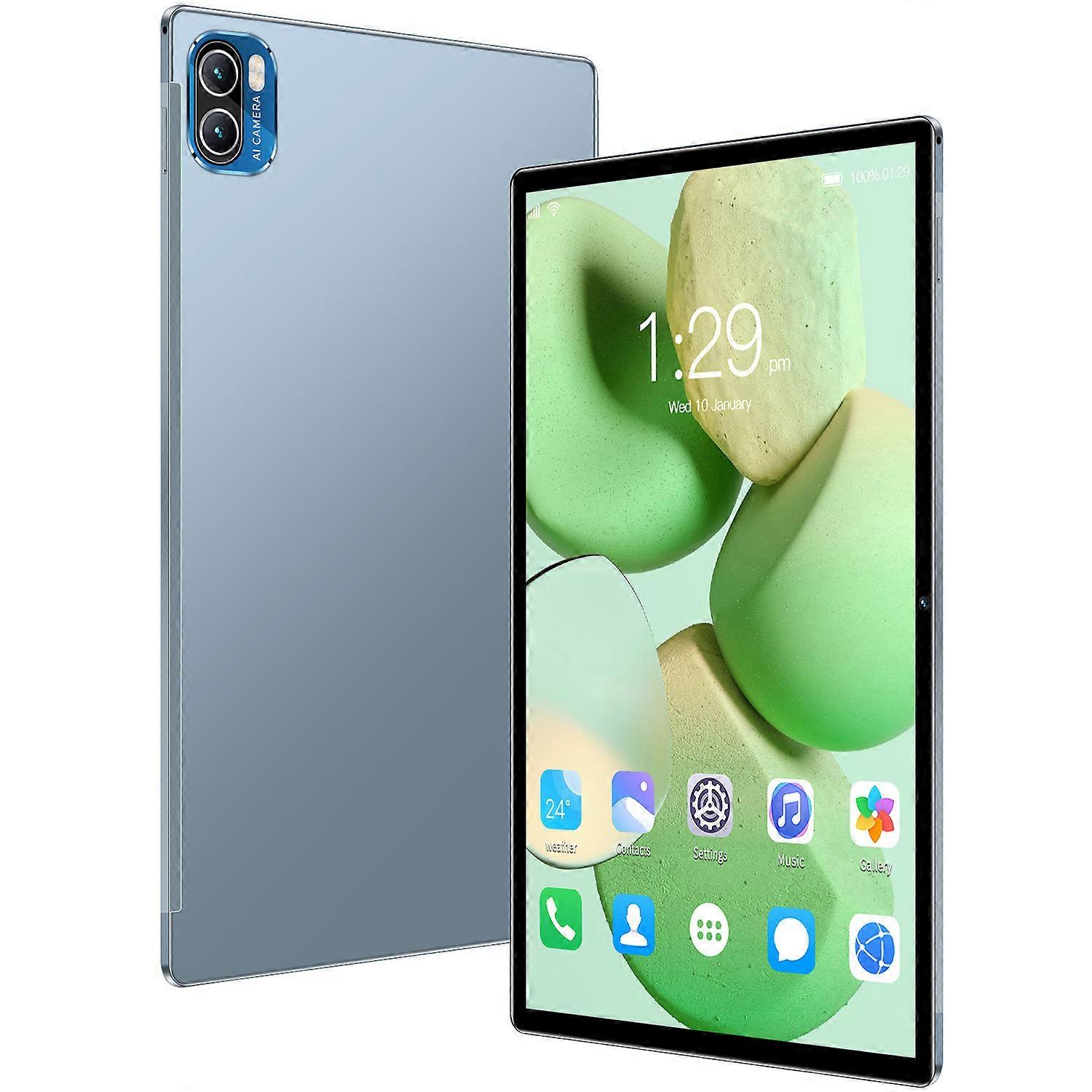 Tablette X5 Pro 10,1 pouces 4 Go + 32 Go, double carte SIM, Android 8.1 Tab avec plein écran HD 1280 x 800, appareil photo 5,0 MP + 8,0 MP, WiFi, Bluetooth, GPS, Long Batt